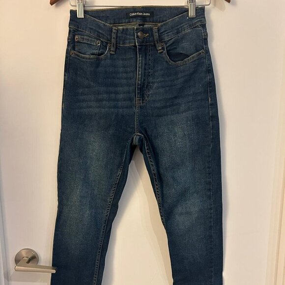 Calvin Klein Jeans Women’s Skinny Jeans Size 4/27 – New, Stretch Denim, Mid Rise - Picture 5 of 8